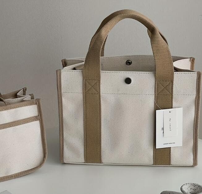 帆布バッグ 多機能帆布鞄セット トート ショルダー 2色展開